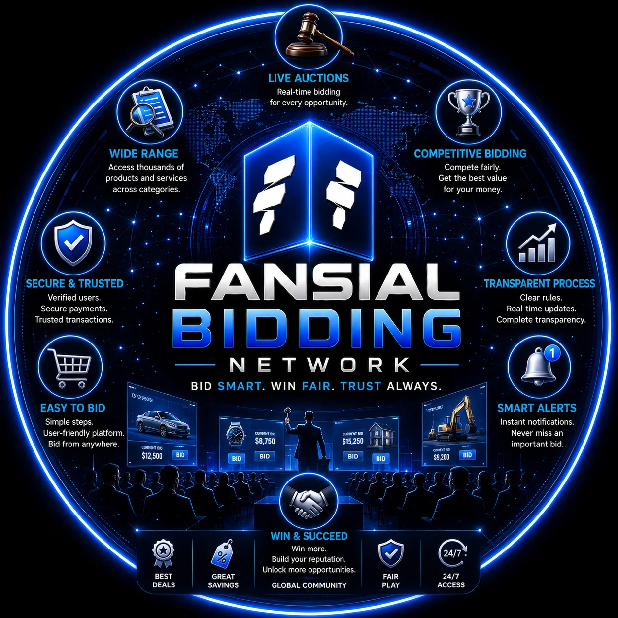Oasis Bidding Hub Network
